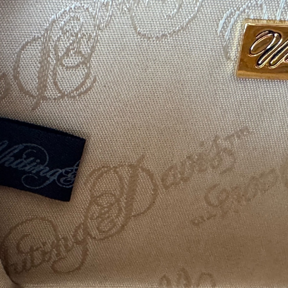 Whiting & Davis gold 
Metal Minaudière vintage evening - Picture 6 of 16